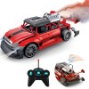 Pup Go Voiture Télécommandée pour Enfants avec lumières et Spray, High Speed RC Racing Véhicule électrique Jouets pour 3 4 5 