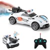 Pup Go Voiture Télécommandée pour Enfants avec lumières et Spray, High Speed RC Racing Véhicule électrique Jouets pour 3 4 5 