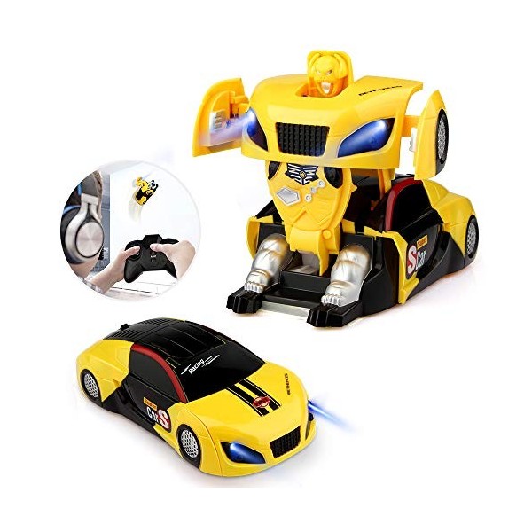 Blasland Voiture Robot Télécommandée Jouets pour Enfant