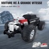 Voiture Télécommandé Tout Terrain, Jouet Voiture RC Rapide Grande Professionnel Crawler Camion Radiocommandée, Jeux Enfant Ja