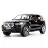 TGRCM-CZ 1/32 Compatible avec BMW X5 SUV Model Car Toy, modèle de voiture en alliage moulé sous pression avec lumière et son 