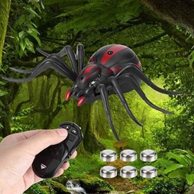 Infrarouge RC Araignée Jouet, Haute Simulé Télécommande Insectes Jouet Électrique Faux Effrayant Drôle Trick Insectes Jouet p