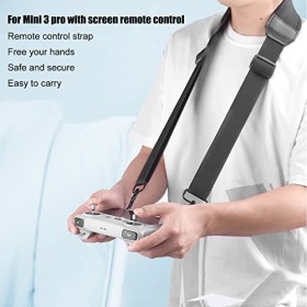Bnineteenteam Sangle de Cou pour Contrôleur de Drone, Lanière Libre élargie pour Mini 3 Pro et pour Télécommande Mini 3 Pro a