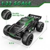 kizplays Voiture Telecommandé Tout Terrain, 1:22 Voiture RC Haute Vitesse, Jouets pour Enfants Voiture de Course RC Camion Cr