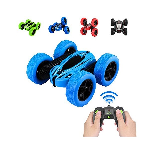 Pup Go Une Voiture de Cascade télécommandée adaptée aux Enfants de Plus de 3 Ans, Buggy 4x4, Flip acrobatique à 360 degrés, R