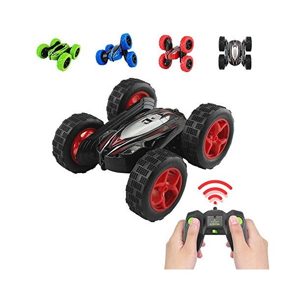 Pup Go Une Voiture de Cascade télécommandée adaptée aux Enfants de Plus de 3 Ans, Buggy 4x4, Flip acrobatique à 360 degrés, R