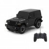 Jamara Does Not Apply Jeep Wrangler JL 1:24 Negro 27MHZ 6+, 405196, Noir, One Size