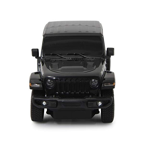 Jamara Does Not Apply Jeep Wrangler JL 1:24 Negro 27MHZ 6+, 405196, Noir, One Size