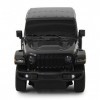 Jamara Does Not Apply Jeep Wrangler JL 1:24 Negro 27MHZ 6+, 405196, Noir, One Size