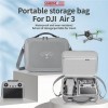 NESKTS Étui de transport pour DJI air 3 Grande Capacité Sac de rangement Étui rigide pour RC 2/RC N2 Télécommande Voyage Sac 