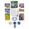 Bakugan 3.0 - Starter Pack - 2 Billes, 1 Bille Special Attack, 1 Anneau de Combat, 1 Carte Lanceur et 9 Cartes - Collection J