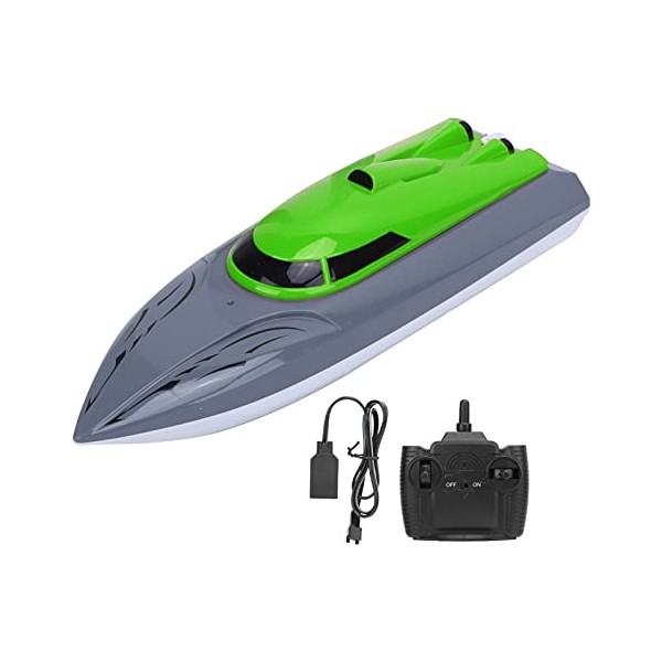 NEZE Bateau RC, Bateaux télécommandés à Grande Vitesse pour Enfants Rouge 