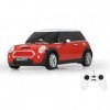 Jamara - Mini Cooper S Rouge - Echelle 1:24 - Maquette Voiture Télécommandée