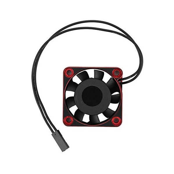 VGEBY RC Ventilateur de Refroidissement, 40 x 40 x 10 mm Aluminium et Plastique 16000 TR/Min Télécommande Ventilateur de Refr