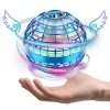 Zookao Flying Spinner Boule Volante Lumineuse Magique Mini Drone Enfant, Cadeau Jouet Garcon Fille Enfant 6-18 Ans, Flying Bo