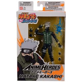 Bandai Naruto Shippuden-Figurine Anime Heroes 17 cm-Kakashi Hatake, 36903, Multicolore