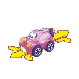 Tooko Junior Voiture Télécommandée Multidirectionnelle Rose, Qui Peut Aussi Te Suivre, Effets Sonores et Lumineux, Jouet Mate
