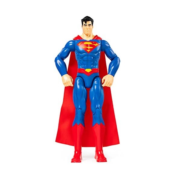 DC COMICS DC UNIVERSE SUPERMAN - FIGURINE 30 CM - Figurine Articulée Superman Deluxe - Créez Vos Aventures Et Combats - Figur