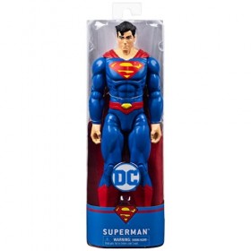 DC COMICS DC UNIVERSE SUPERMAN - FIGURINE 30 CM - Figurine Articulée Superman Deluxe - Créez Vos Aventures Et Combats - Figur