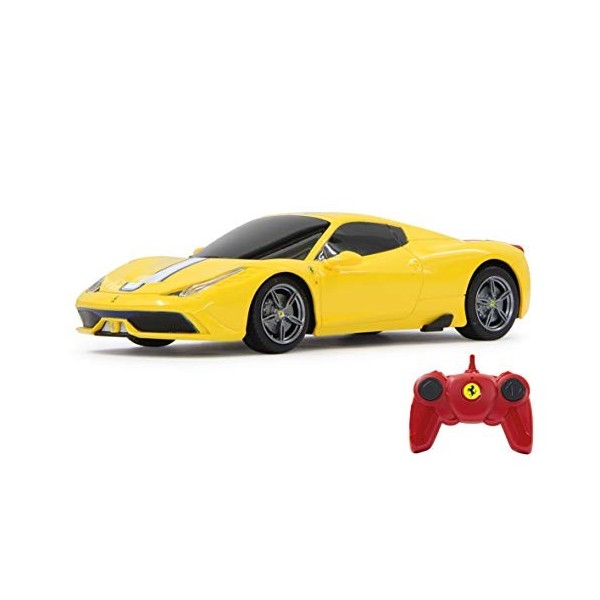 Jamara - 405032 - Ferrari 458 Speciale A - 27 MHz - Echelle 1/14 - Jaune