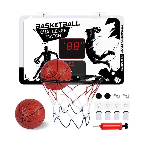 Panier de Basket Mural Intérieur Enfant Mini Panneau Basketball