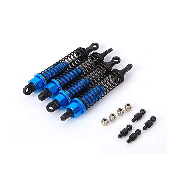 Tbest Amortisseurs Avant et arrière, contrôle à Distance à léchelle 1:10 de 80 MM Amortisseurs Avant et arrière Accessoire d