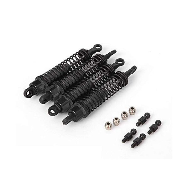 Tbest Amortisseurs Avant et arrière, contrôle à Distance à léchelle 1:10 de 80 MM Amortisseurs Avant et arrière Accessoire d