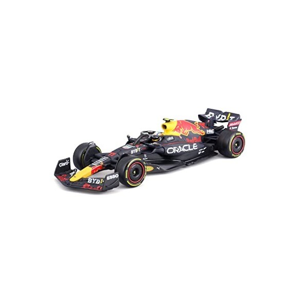 Bburago F1 Red Bull RB18 2022 Modèle miniature à léchelle 1 43, 11 Sergio Perez, avec chauffeur, étui rigide 18-38062P , 