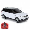 CMJ RC Cars ™ Range Rover Sport sous Licence Officielle Éclairage de Travail de Voiture télécommandée à 1:18, 2,4 GHz Blanc