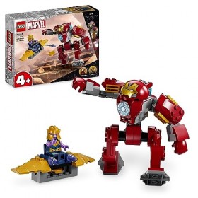 LEGO 76263 Marvel La Hulkbuster d’Iron Man Contre Thanos, Jouet pour Enfants Dès 4 Ans, Action de Super-Héros Basée sur Aveng
