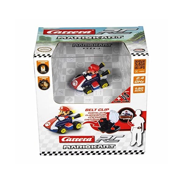 2,4GHz Mario Kart TM Mini RC, Mario Paperbox 370430002P 