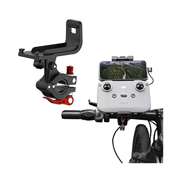iEago RC Mini 3 Pro Support de Vélo Support de Télécommande en Métal Rotatif Berceau de Vélo pour DJI Mini 3 Pro/Mavic 3 / Ma