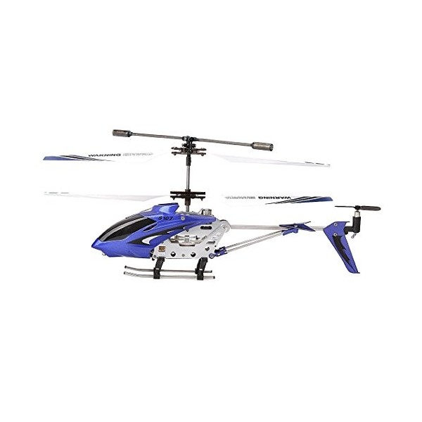 Syma S107G Mini 3.5 Hélicoptère Canaux Infrarouge RC avec gyrophare Bleu bleu