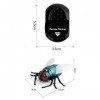 Télécommande Fly Toy Jouet Insectes Réalistes Blague Jouets Simulation Insecte Fly Toy Prank Trick Effrayant pour Halloween P