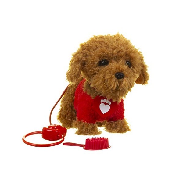 Walkies Peluche Waffle the Wonder Dog Super Mignon et câlin, Chien télécommandé, Cbeebies, à partir de 18 Mois