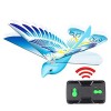 Bonbela Simulation Ailes dOiseau volant Jouet électronique Drone Flying Birds Télécommande Oiseau électronique Léger Durable