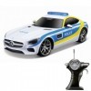 MaistoTech 581510 Mercedes AMG GT Polizei 1:24 Véhicule RC déant Véhicule dintervention