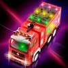 JOYIN Camion de Pompier Enfant,Camion Poubelle Jouet Enfant,Jouet de Voiture Pelle pour Enfants avec Son et lumière, Jouets é