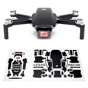 Wrapgrade Skin Ensemble dautocollants Compatible avec DJI Mini 2 Stratosphere Blue 