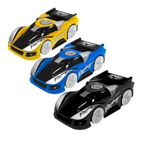 Eaxus® Climb Car Voiture télécommandée - Jouet grimpeur Qui Court Le Long des Murs et des plafonds.