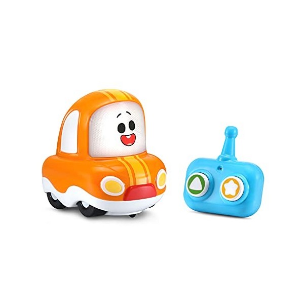 VTech - Tut Tut Cory Bolides, Super Cory Bolides Radiocommandé, Voiture RC avec Télécommande Adaptée aux Petites Mains, Jouet