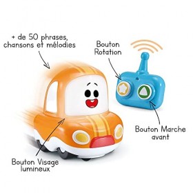 VTech - Tut Tut Cory Bolides, Super Cory Bolides Radiocommandé, Voiture RC avec Télécommande Adaptée aux Petites Mains, Jouet