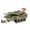 HSP Himoto German Leopard 2A7 Mini char télécommandé RC avec batterie intégrée, télécommandable dans toutes les directions, k