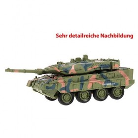 HSP Himoto German Leopard 2A7 Mini char télécommandé RC avec batterie intégrée, télécommandable dans toutes les directions, k