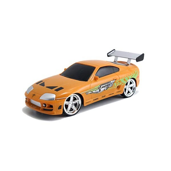 Jada - Fast & Furious - Voiture Radio Commandée - Toyota De Brian - Echelle 1/24ème 17cm - Fonction Turbo - 253203021