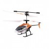 Carson 500507180 Easy Tyrann 230 Gyro 2,4GHz 100% RTF Orange - Hélicoptère télécommandé, Modèle Robuste RTF Ready to Fly po