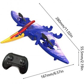 AIOKMBR Télécommande Dinosaur Jouet Enfants électrique Volant pterodactyle Jouet Enfants