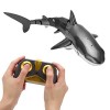 Kudoo Jouet de Requin Télécommandé 2.4G, Simulation électronique de Jouet de Bateau de Poisson de Requin, Jouet danimal à Je