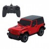 rastar- Jeep Voiture télécommandée 1:24 Wrangler JL, 46363, Assorti