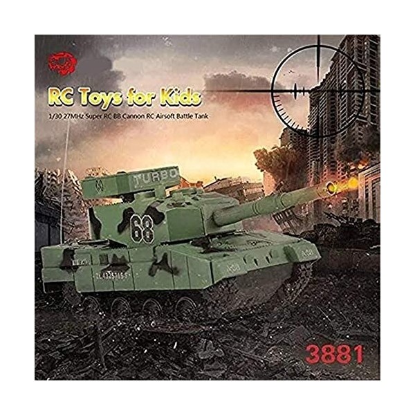 Nouveau Populaire Contrôle À La Main Rc Battle Tank RC BB Panzer Tank Radio Télécommande Réservoir De Combat Militaire Pour G